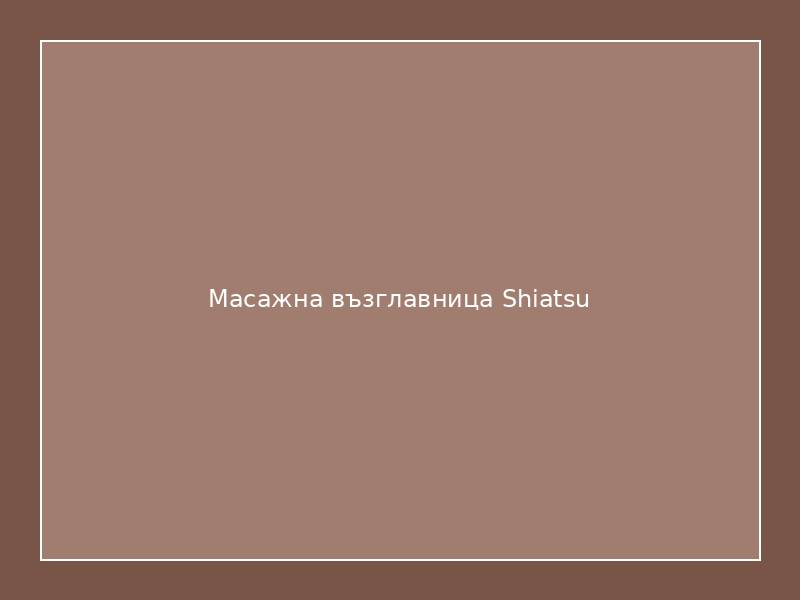 Масажна възглавница Shiatsu