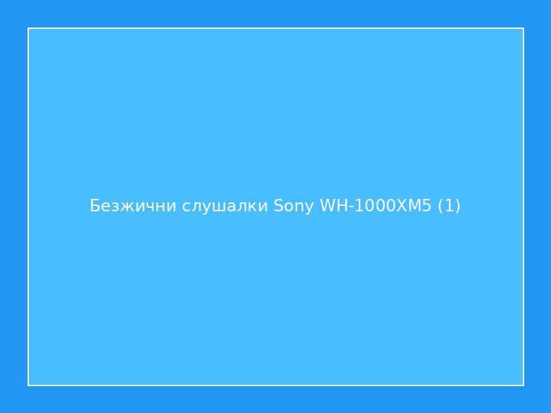 Безжични слушалки Sony WH-1000XM5