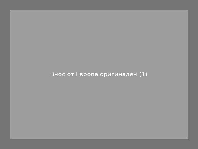 Внос от Европа оригинален