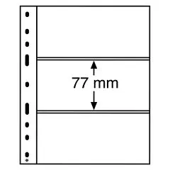 Листи за банкноти OPTIMA - видове 1C, 2C, 3C, 4C