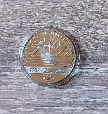 25 лева 1987 година XV зимни олимпийски игри, Калгари